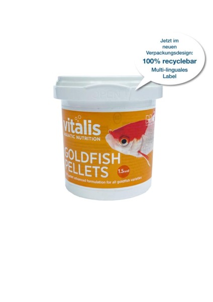 Vitalis Goldfish Pellets 1,5mm 70g 